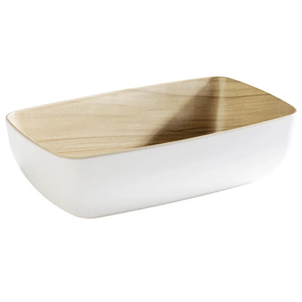 GGM Gastro (6 pcs) GN 1/4 Pan - FRIDA - Melamine - 1.8L - 265x162mm - Depth: 75mm - White
