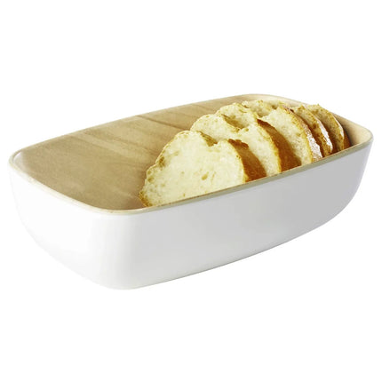 GGM Gastro (6 pcs) GN 1/6 Bowl - FRIDA - Melamine - 0.5L - 176x108mm - Depth: 55mm - White/Beige