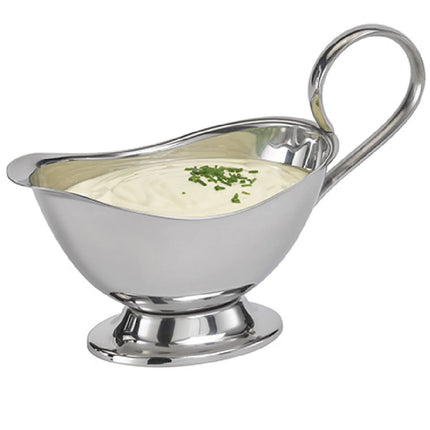 GGM Gastro (6 pcs) Gravy Boat PROFI - 0.25 litres - Stainless steel - 191x88x128mm