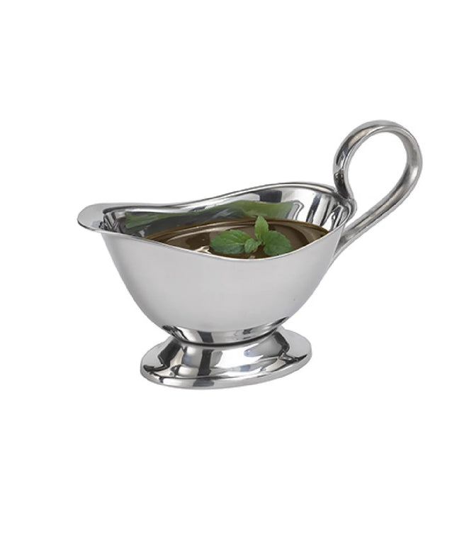 GGM Gastro (6 pcs) Gravy Boat PROFI - Stainless steel 18/8 - 120ml - 160x72x93mm