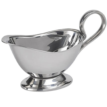 GGM Gastro (6 pcs) Gravy Boat PROFI - Stainless steel 18/8 - 120ml - 160x72x93mm