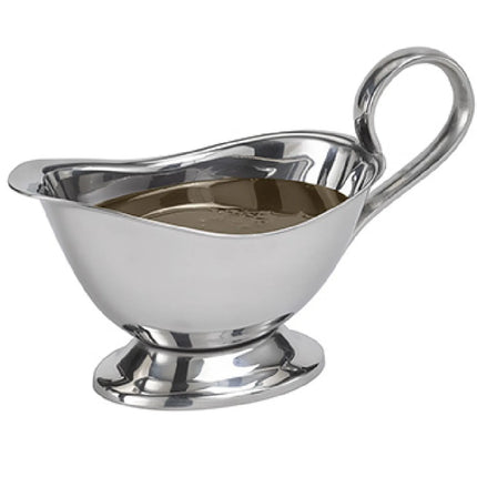 GGM Gastro (6 pcs) Gravy Boat PROFI - Stainless steel 18/8 - 120ml - 160x72x93mm