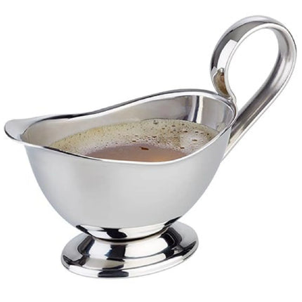 GGM Gastro (6 pcs) Gravy Boat PROFI - Stainless steel 18/8 - 70ml - 130x60x90mm