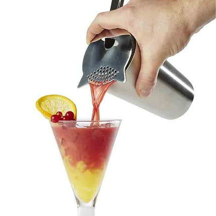 GGM Gastro (6 pcs) Hawthorne Strainer - PRO - Stainless Steel - Ø90mm - 4-Prong