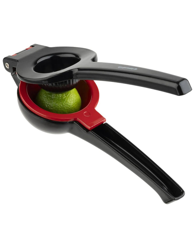 GGM Gastro (6 pcs) Lemon & Lime Hand Juicer - Compact - 2 Cones - Black - Length: 220mm - Aluminium