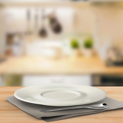 GGM Gastro (6 pcs) LUX - Cappuccino saucers - Ø160mm - Ivory