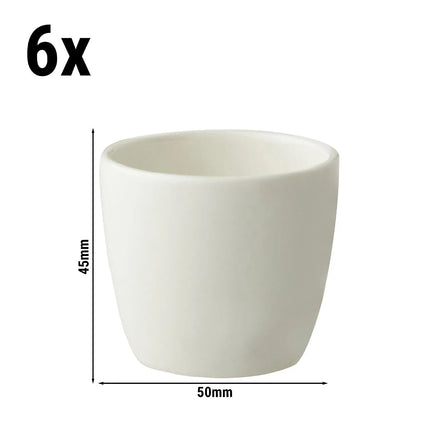 GGM Gastro (6 pcs) LUX - Egg Cup Maastricht - Ø 50mm - Ivory