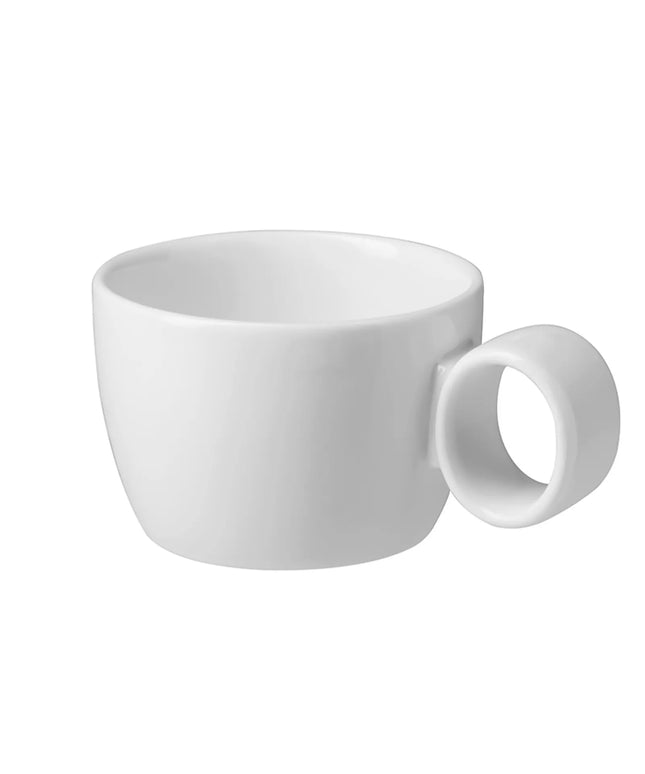GGM Gastro (6 pcs) LUX | Espresso Cup Maastricht - 80ml - Ivory