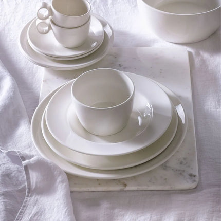 GGM Gastro (6 pcs) LUX | Plate - flat - Porcelain - Ø290mm - Ivory