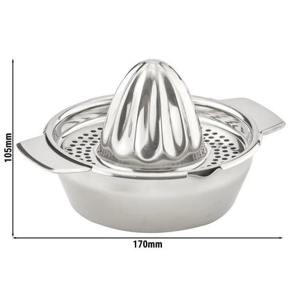GGM Gastro (6 pcs) Manual Citrus Press - Compact - Stainless Steel - 350ml