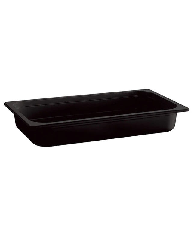 GGM Gastro (6 pcs) Melamine Gastronorm Tray GN 1/1 - ECO - Black - 10.6L - Depth: 100mm