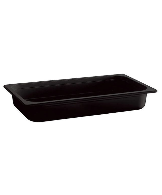 GGM Gastro (6 pcs) Melamine Gastronorm Tray GN 1/1 - ECO - Black - 7.1L - Depth: 65mm