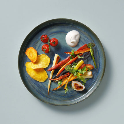 GGM Gastro (6 pcs) MIAMI | Plate - flat - Stoneware - Ø280mm - Green