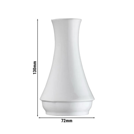 GGM Gastro (6 pcs) Mix & Match Porcelain Flower Vases – White – Ø 72 mm