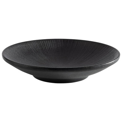 GGM Gastro (6 pcs) NERO | Canapé Plate - Melamine - Ø150mm - Black