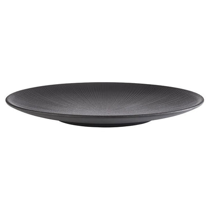 GGM Gastro (6 pcs) NERO | Pizza Plate - Melamine - Ø330mm - Black