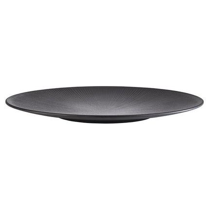 GGM Gastro (6 pcs) NERO | Plate - Melamine - Ø420mm - Black