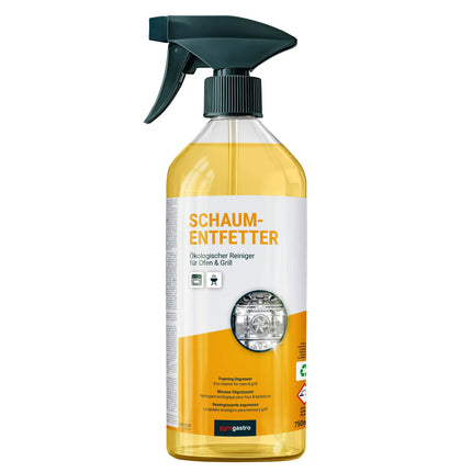 GGM Gastro (6 pcs) Oven & Grill Cleaner - 750ml - Foaming spray - Highly concentrated - Eco