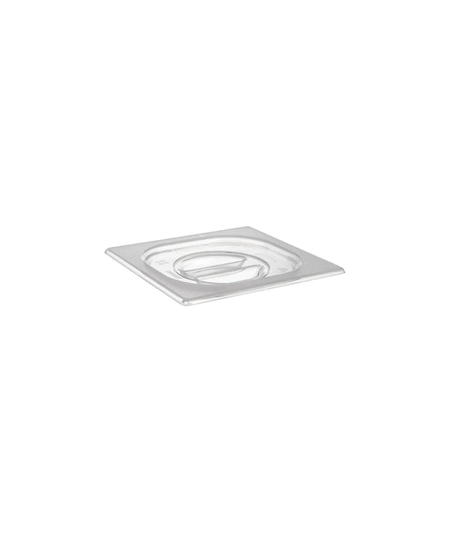 GGM Gastro (6 pcs) Polycarbonate GN Lid GN 1/6 - clear - 176x162x25mm - Height: 25mm