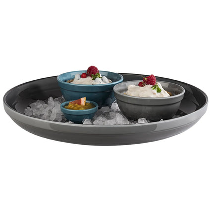 GGM Gastro (6 pcs) Ramekin - EMMA - Melamine - 60ml - round - Ø75mm - Grey