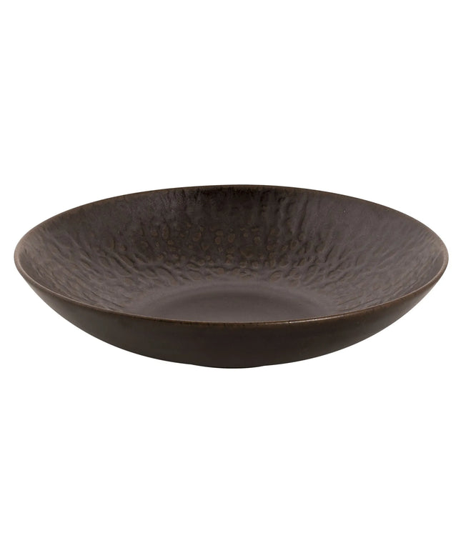GGM Gastro (6 pcs) RUST | Deep Plate - Stoneware - Ø220mm - Brown