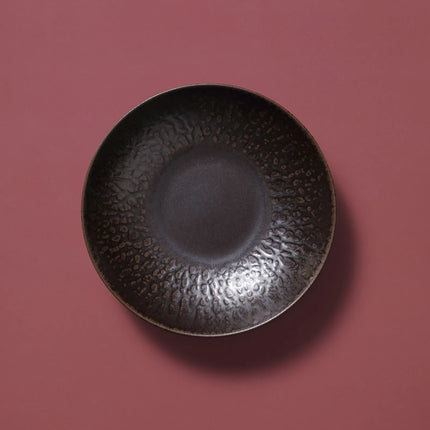 GGM Gastro (6 pcs) RUST | Deep Plate - Stoneware - Ø220mm - Brown