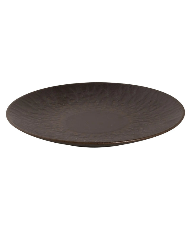 GGM Gastro (6 pcs) RUST | Plate - flat - Stoneware - Ø210mm - Brown