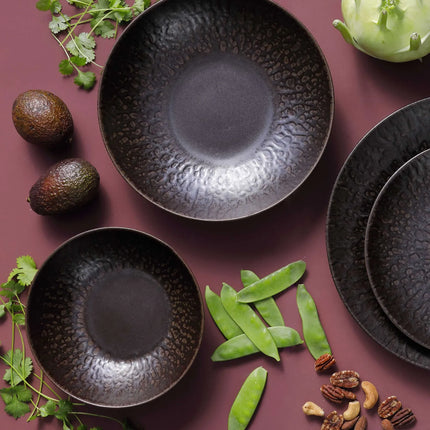 GGM Gastro (6 pcs) RUST | Plate - flat - Stoneware - Ø210mm - Brown