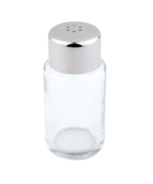 GGM Gastro (6 pcs) Salt & Pepper Shakers - 2-piece set - Holes Ø 1.85mm - Ø 40mm - Glass - Height: 90mm - Matt