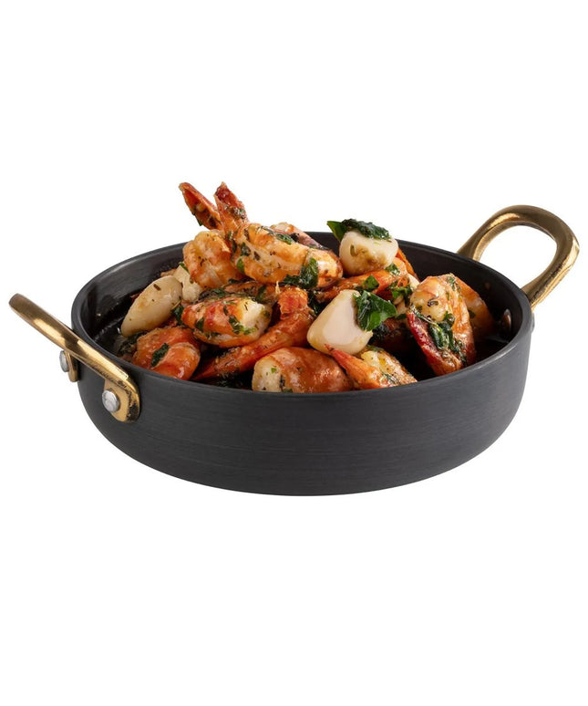GGM Gastro (6 pcs) Serving Pot CASTORO - Aluminium - 0.5L - Ø 150mm - Height: 40mm - Grey