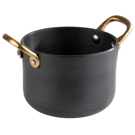 GGM Gastro (6 pcs) Serving Pot CASTORO - Aluminium - 0.6L - Ø 115mm - Height: 80mm - Grey
