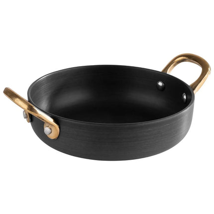 GGM Gastro (6 pcs) Serving Pot CASTORO - Aluminium - 300ml - Ø 135mm - Height: 35mm - Grey
