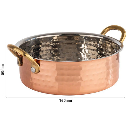 GGM Gastro (6 pcs) Serving Pot MUMBAI - Stainless Steel - 0.7L - Ø 160mm - Height: 50mm