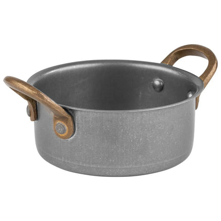GGM Gastro (6 pcs) Serving Pot VINTARA - Stainless Steel - 0.35L - Ø 115mm - Height: 50mm