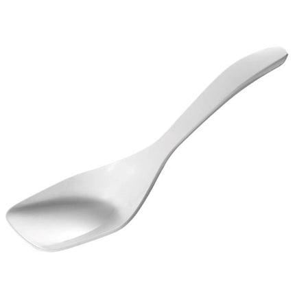 GGM Gastro (6 pcs) Serving Spoon PREMIUM - Length: 265mm - Melamine - White