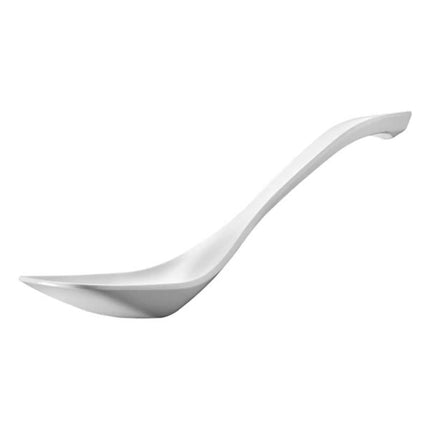 GGM Gastro (6 pcs) Serving Spoon PREMIUM - Length: 265mm - Melamine - White