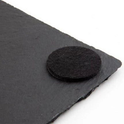 GGM Gastro (6 pcs) Slate Serving Board - Natural Slate - 240x150mm - Black