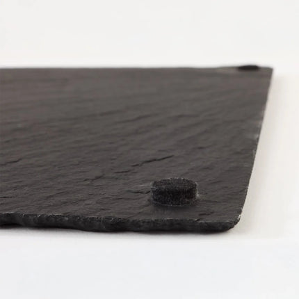 GGM Gastro (6 pcs) Slate Serving Board - Natural Slate - GN 1/1 - 530x325mm - Black