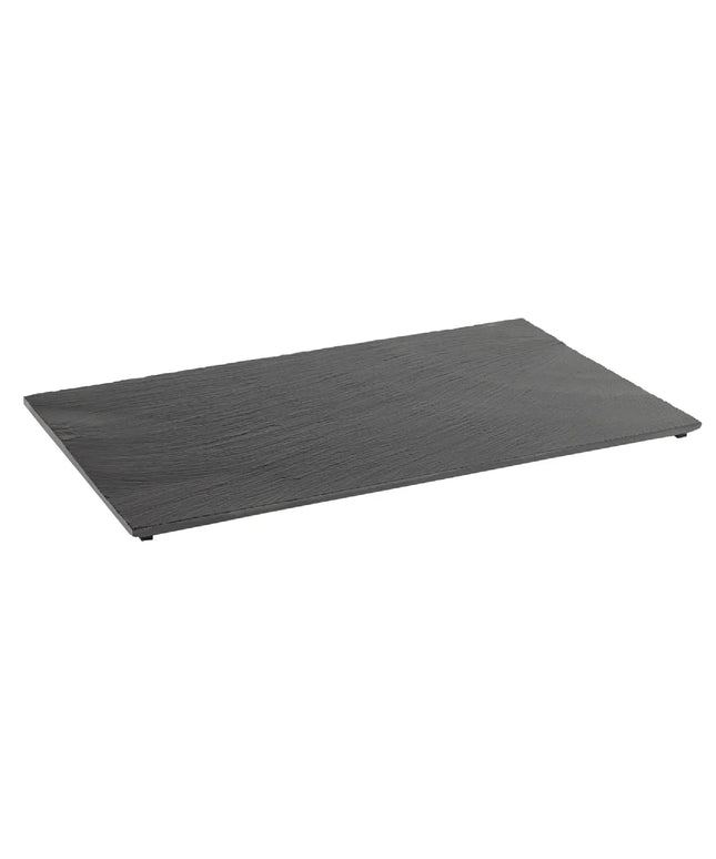 GGM Gastro (6 pcs) Slate Serving Board - Natural Slate - GN 1/1 - VALO - 6-piece set - 530x325mm - Black