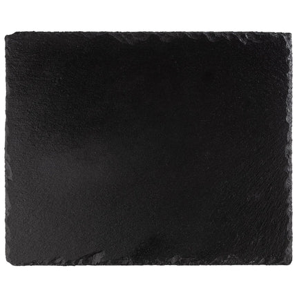 GGM Gastro (6 pcs) Slate Serving Board - Natural Slate - GN 1/2 - 6-piece set - 325x265mm - Black