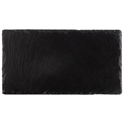 GGM Gastro (6 pcs) Slate Serving Board - Natural Slate - GN 1/3 - 325x176mm - Black