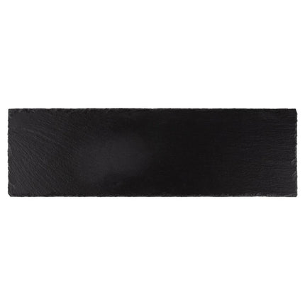 GGM Gastro (6 pcs) Slate Serving Board - Natural Slate - GN 2/4 - 6-piece set - 530x162mm - Black