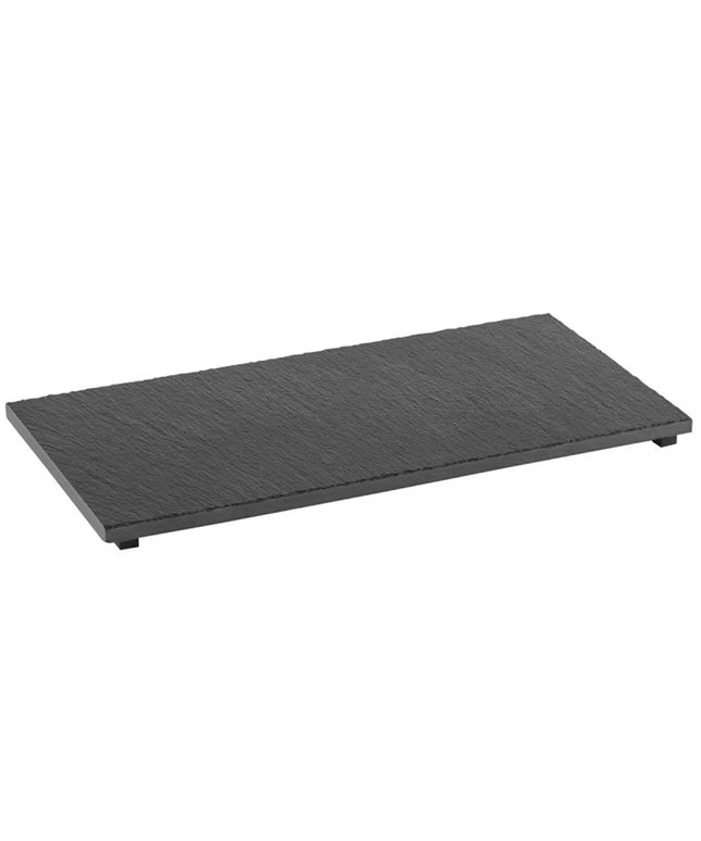 GGM Gastro (6 pcs) Slate Serving Board - VALO - Natural Slate - GN 1/3 - 325x176mm - Black