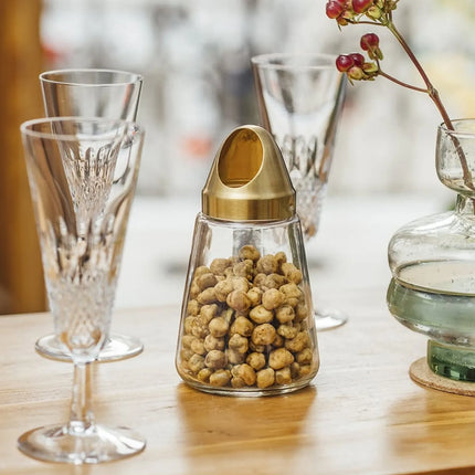 GGM Gastro (6 pcs )Snack Dispenser - 0.35L - gold lid