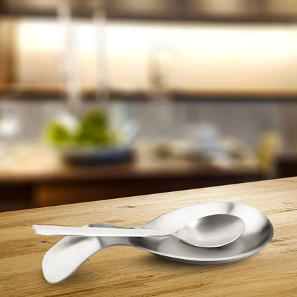 GGM Gastro (6 pcs) Spoon Rest - Small - Stainless Steel - 220x90x110mm