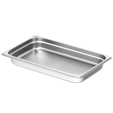 GGM Gastro (6 pcs) Stainless Steel Gastronorm Pan GN 1/1 - perforated - Depth: 65mm