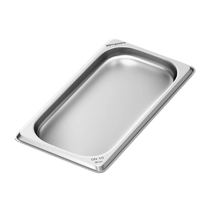 GGM Gastro (6 pcs) Stainless Steel Gastronorm Pan GN 1/3 - Depth: 20mm