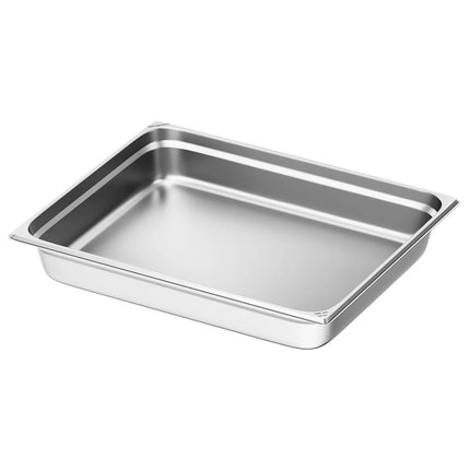 GGM Gastro (6 pcs) Stainless Steel Gastronorm Pan GN 2/1 - Depth: 100mm