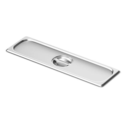 GGM Gastro (6 pcs) Stainless Steel GN Lid GN 2/4 - 530x162mm - Height: 29mm