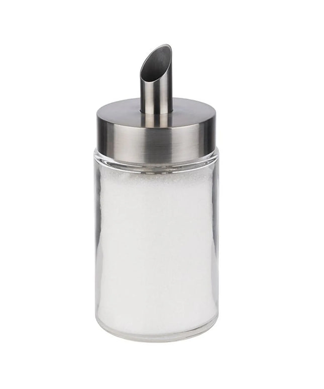 GGM Gastro (6 pcs) Sugar Pourer - Diner-Style - Glass - 200ml - Height: 145mm - with Single Spout